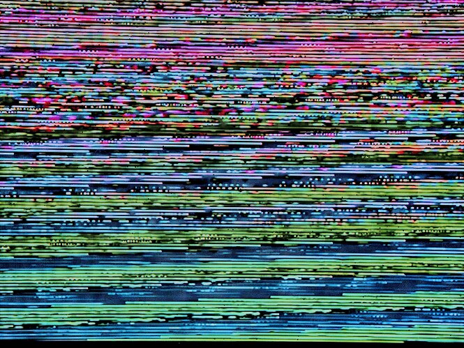 purple and yellow abstract painting